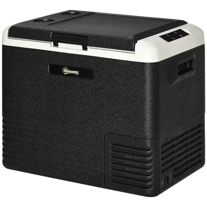 50L Portable Compressor Fridge Freezer - 12V/24V & 240V Electric Cooler Box