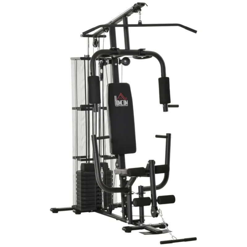 Multifunction Home Gym Multi-Station with Chest Press and Leg Developer