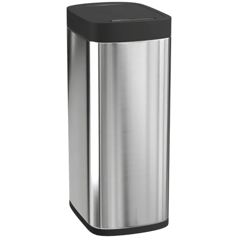  50L Automatic Sensor Kitchen Bin - Fingerprint Resistant Metal