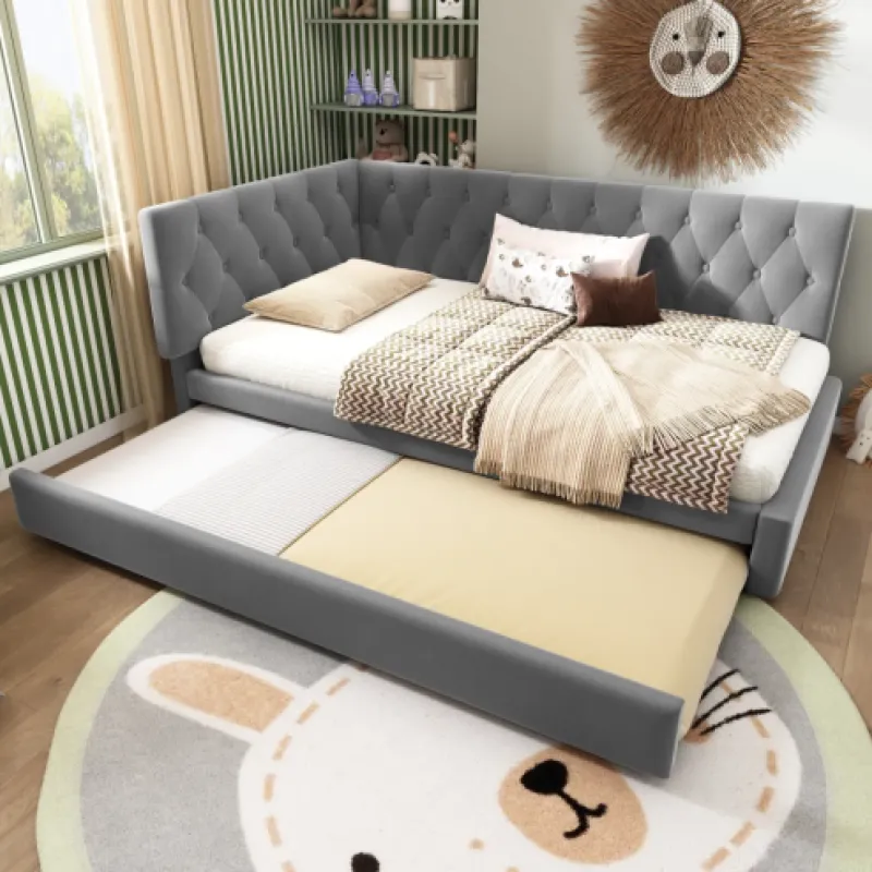 Day Bed with Trundle Bed