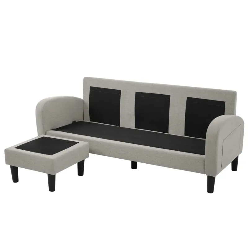 3-Seater L-Shaped Corner Sofa with Reversible Chaise Lounge