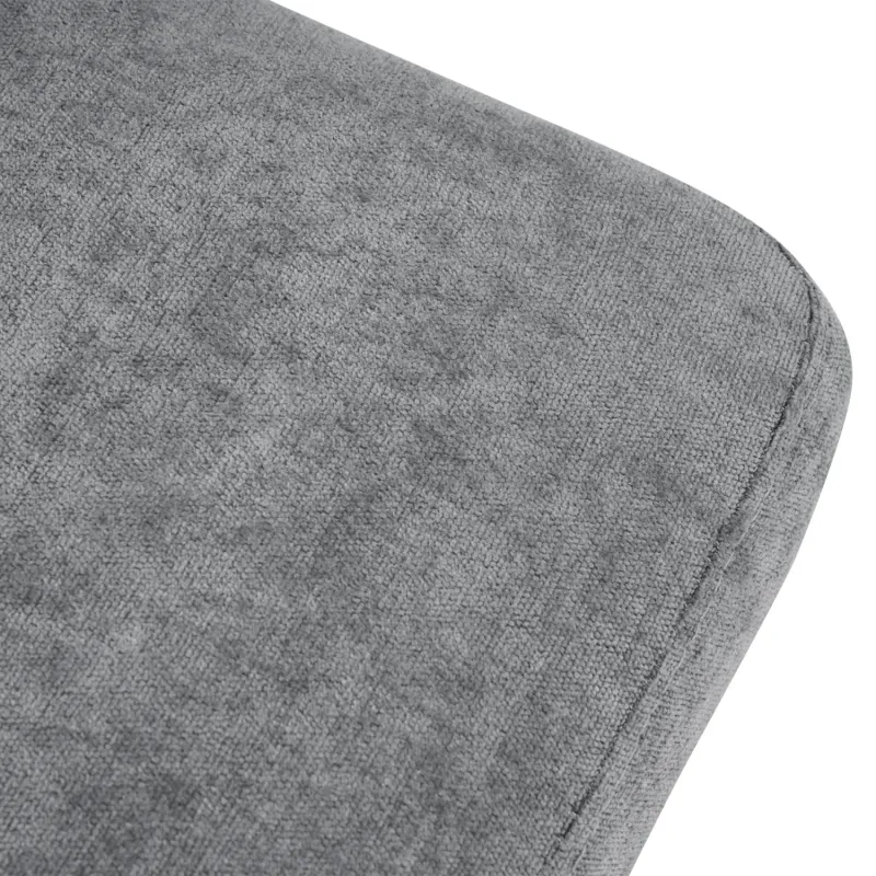 Grey 4-Seater L-Shaped Corner Sofa with USB Charging, Cup Holders & Reversible Chaise