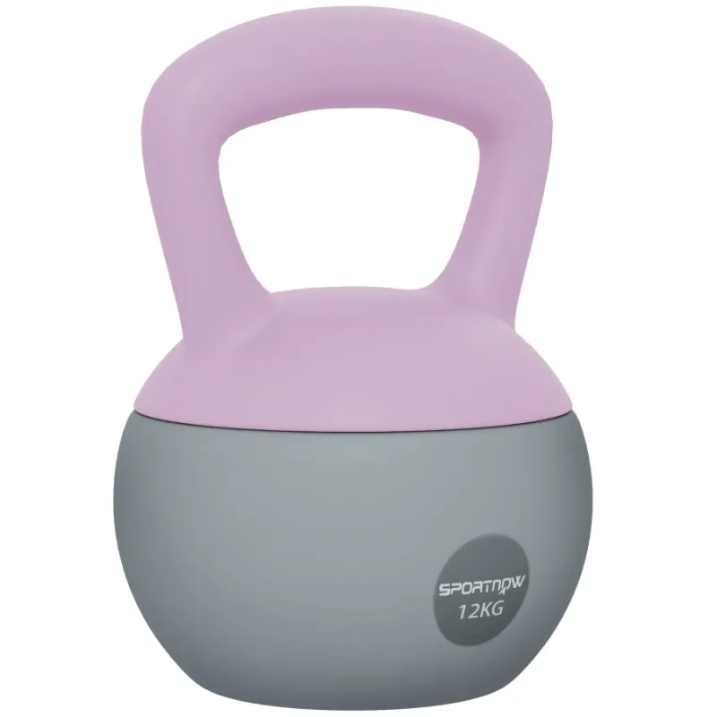 SPORTNOW 12kg Soft Kettlebell with Non-Slip Handle for Strength Training